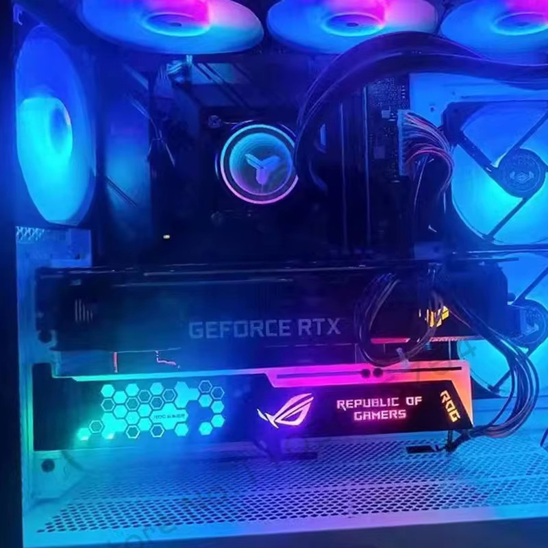 Universeller ARGB Grafikkartenhalter zur GPU-Unterstützung für PC-Gehäuse mit 5V 3Pin Anschluss - Bild 4