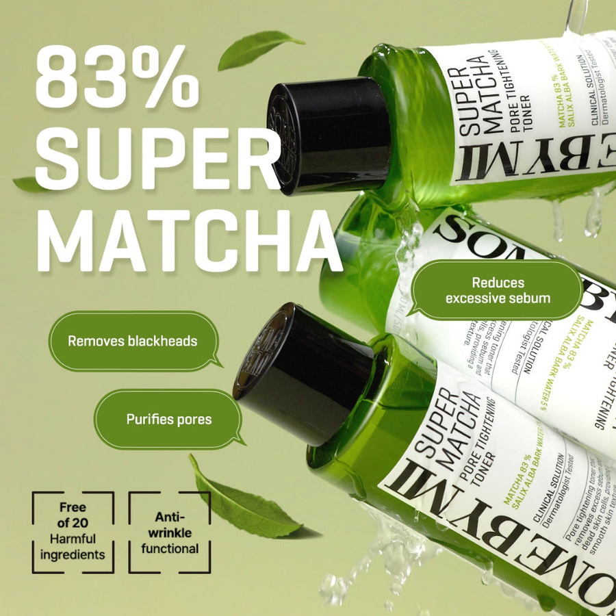 SOME BY MI Super Matcha Pore Tightening Toner, BHA, Unisex - Bild 2