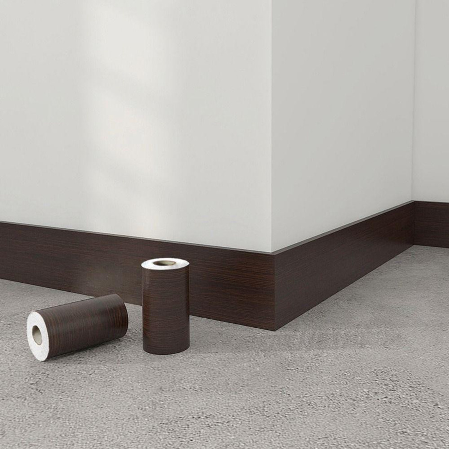 Selbstklebende Wandbordüre in Holzmaserung von baosugaofenzi, Farbe: Braun, Breite: 10 cm, Länge: 10 m - Bild 2