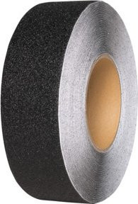 Moravia Antirutsch-Belag schwarz selbstklebend auf Rolle, Breite: 50 mm, Länge: 18,3 m - Bild 1