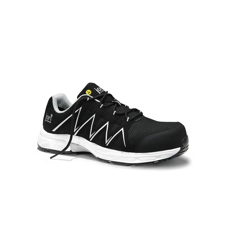 Elten Sicherheitshalbschuh Jo SPEEDY BLACK SILVER Low ESD S3 in Schwarz/Silber Größe 46 - Bild 2