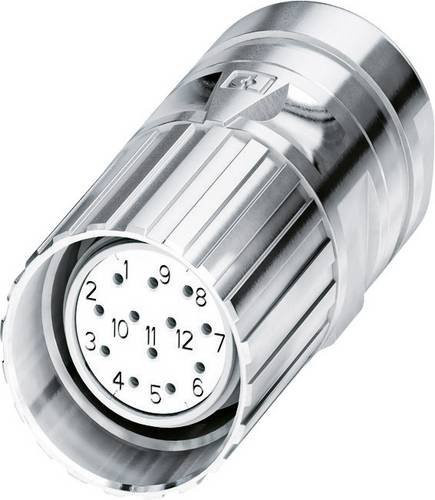 Phoenix Contact M23 Kabelsteckverbinder CA-17S1N8A8008 in Silber - Bild 1
