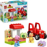 Lego Duplo Peppa Wutz Traktor und Marktstand ab 2 Jahren - Bild 2