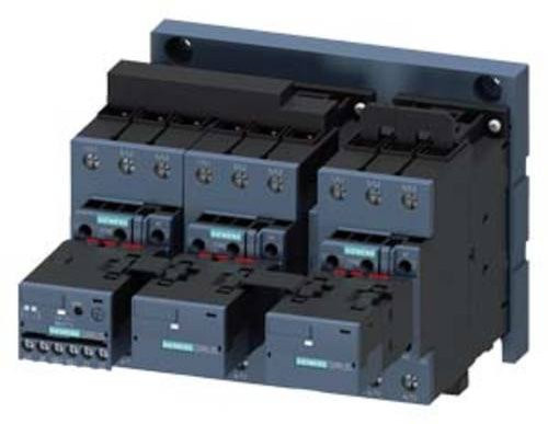 Siemens Stern-Dreieck-Kombination 3RA2437-8XH32-1NB3 mit 3 Schließern, 690 V/AC, grau - Bild 1