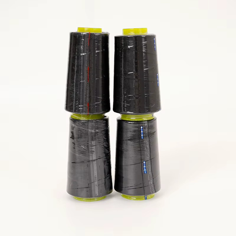 8-farbiges Nähgarn Set aus Hochgeschwindigkeits-Polyester, 3000 Yards pro Kegel, buntes Bastelgarn für Nähmaschinen, Farben: Multicolour und Schwarz - Bild 1