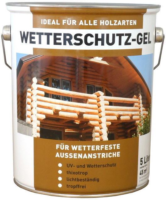 WILCKENS Wetterschutz-Gel in Nussbaum, 5 l - Bild 1