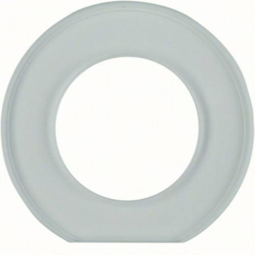 Hager Rahmen WTD7171GT transparent/weiß für bündige Montage - Bild 1