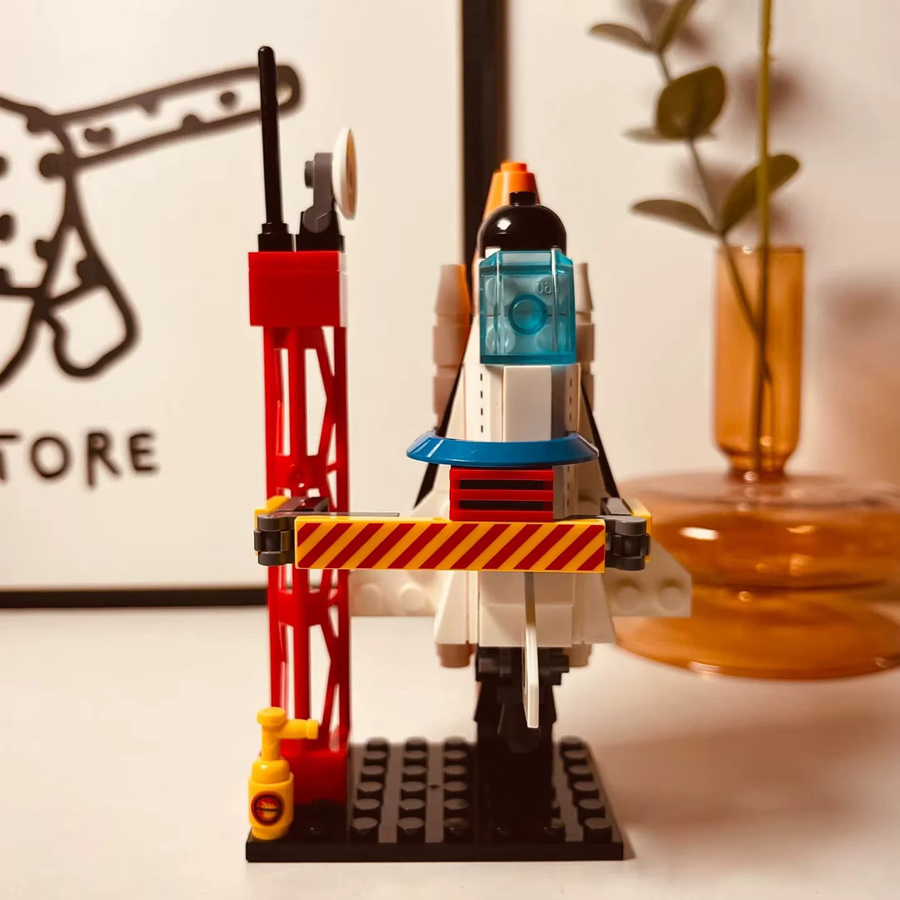 Mini Space Shuttle Bausteinspielzeug, Raumschiff Rakete, ab 6 Jahren - Bild 2