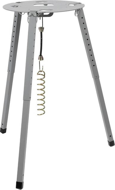 Fishine Satellitenständer TR 1518 höhenverstellbar für 14,5 bis 22 Zoll in Grau - Bild 1