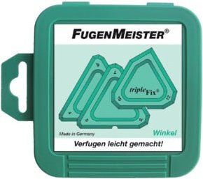 Fugenmeister tripleFix Winkel in Grün aus Kunststoff - Bild 1