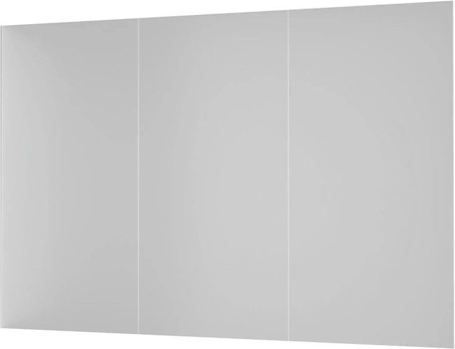 Duschparadies Duschrückwand Set aus Aluverbundplatte als Fliesenersatz in Matt Weiß, 3 Stück, B: 230 cm, H: 210 cm, Dicke: 3 mm - Bild 1