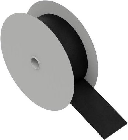 Hebotec Klettband zum Bündeln Schwarz, Breite: 30 mm, Länge: 5000 mm - Bild 1