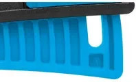 Martor Secunorm Mizar Sicherheitsmesser mit Zangengriff und automatischem Klingenrückzug in Schwarz und Cyan - Bild 3