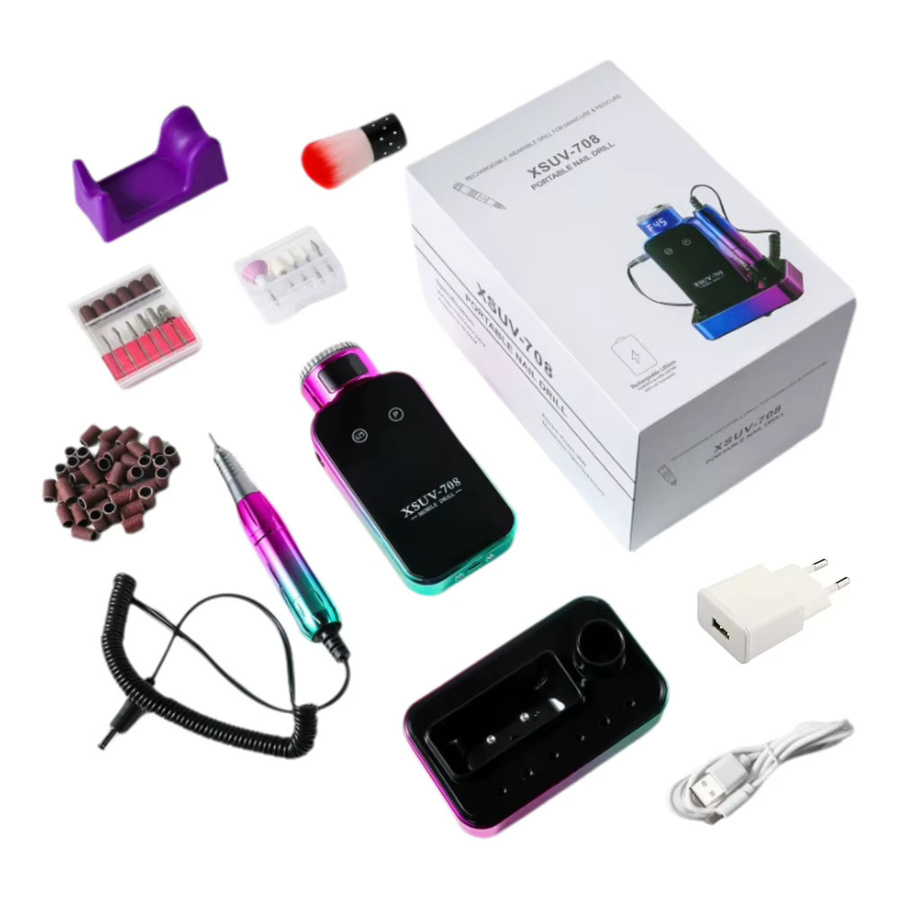 TIMISSFOX Nagelbohrmaschine mit Ladestation, Unisex - Bild 5