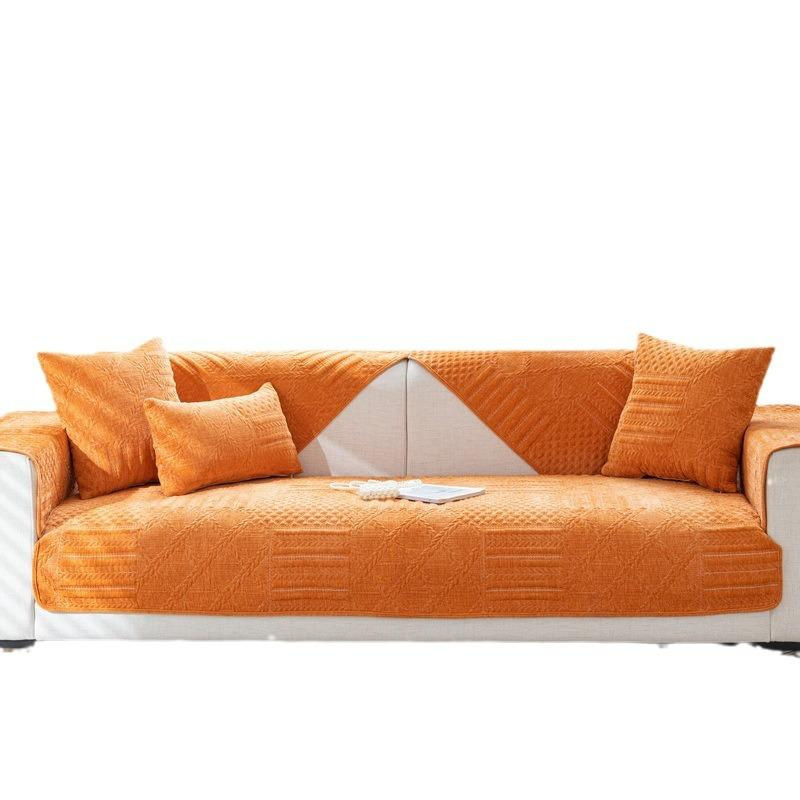 Rutschfestes Chenille Sofakissen von Super Six, verdickte Rückenlehnenabdeckung für dein Sofa, B/B: 70 x 70 cm - Bild 3