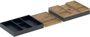 Geberit Schubladeneinsatz-Set aus Bambus für die obere Schublade, Breite: 120 cm, Multicolor - Bild 1