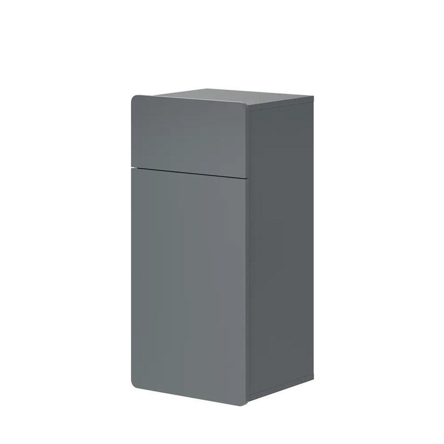 Vicco Midischrank Izan Grau mit Schublade und Tür für das Badezimmer B/H: 37 x 77 cm - Bild 3