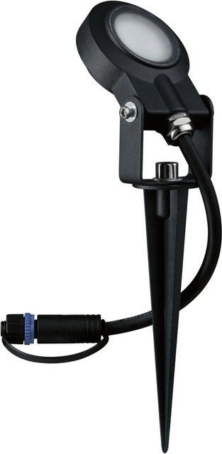 Paulmann Plug & Shine LED-Gartenstrahler Set in Schwarz mit 3 Spots und warmweißem Licht 2200K - Bild 1