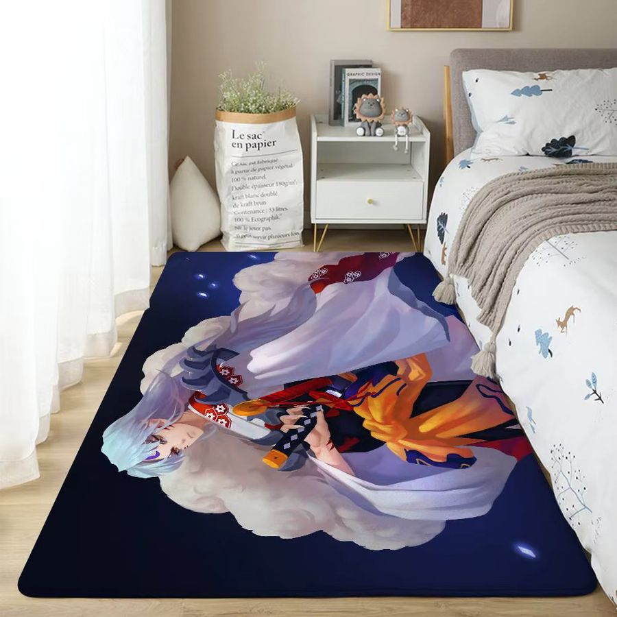 Inuyasha Anime Bodenmatte multicolor saugfähig und schmutzabweisend für Badezimmer, Küche oder Eingangsbereich - Bild 6