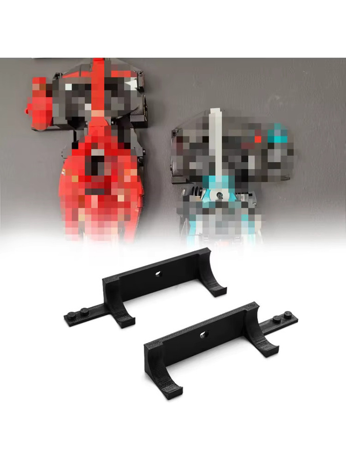Buildly Wandhalterungshaken für Lego Speed Champions F1 Formel 1 Autos, 2 Stück, Wanddisplay-Halterung aus ABS - Bild 6