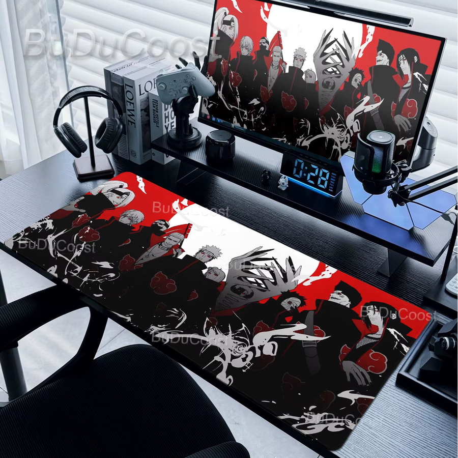 Bandai Akatsuki N-Naruto XXL Mauspad in Multicolour für Gaming und Büro - Bild 2