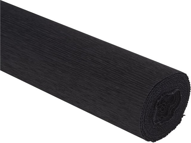 Werola Floristen-Krepppapier farbfest Schwarz - Bild 1
