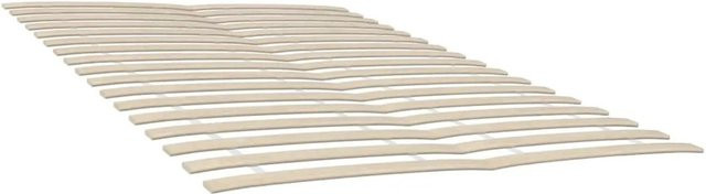 2er-Set vidaXL Lattenroste aus Pappelholz in Braun, 34 Roll-Latten mit Kurve, B: 70 cm, L: 200 cm - Bild 1