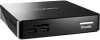 Shuttle XPC nano NS02EV2 Barebone SFF Mini-PC in Schwarz mit HDMI, Ethernet/LAN und Wi-Fi - Bild 1