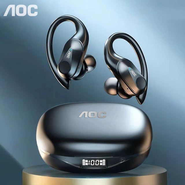 AOC Choice LP75 Sport-Headset kabellose Bluetooth 6.0 Gaming-Kopfhörer mit geringer Latenz und LED-Batterieanzeige wasserdicht - Bild 1