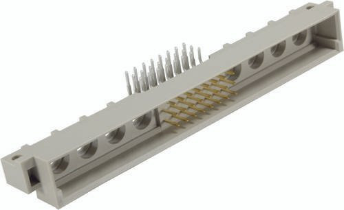 HARTING Messerleiste aus Messing, 3 Reihen, Grau, Artikelnummer 09031246922 - Bild 1