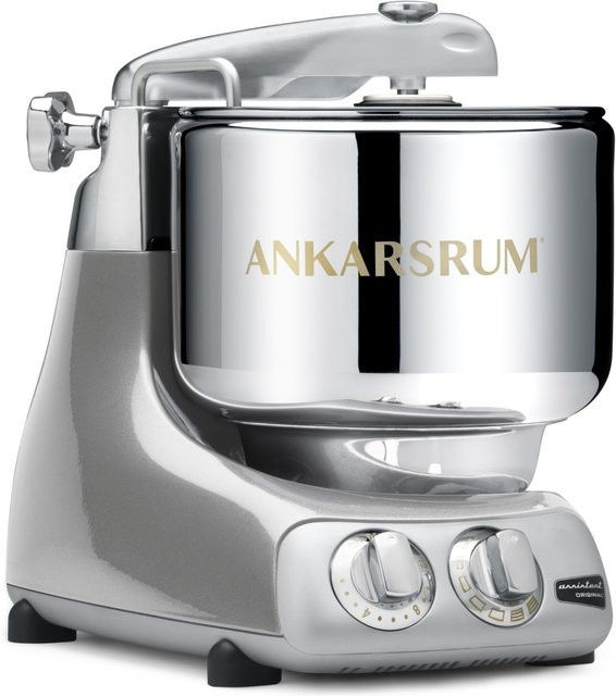Ankarsrum Assistent Original Küchenmaschine Jubilee Silver in Silber - Bild 1
