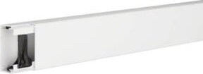 Hager Tehalit Leitungsführungskanal LF3006009016 Kabelkanal Weiß B/H: 5,7 x 3,0 cm, Länge: 200 cm - Bild 1