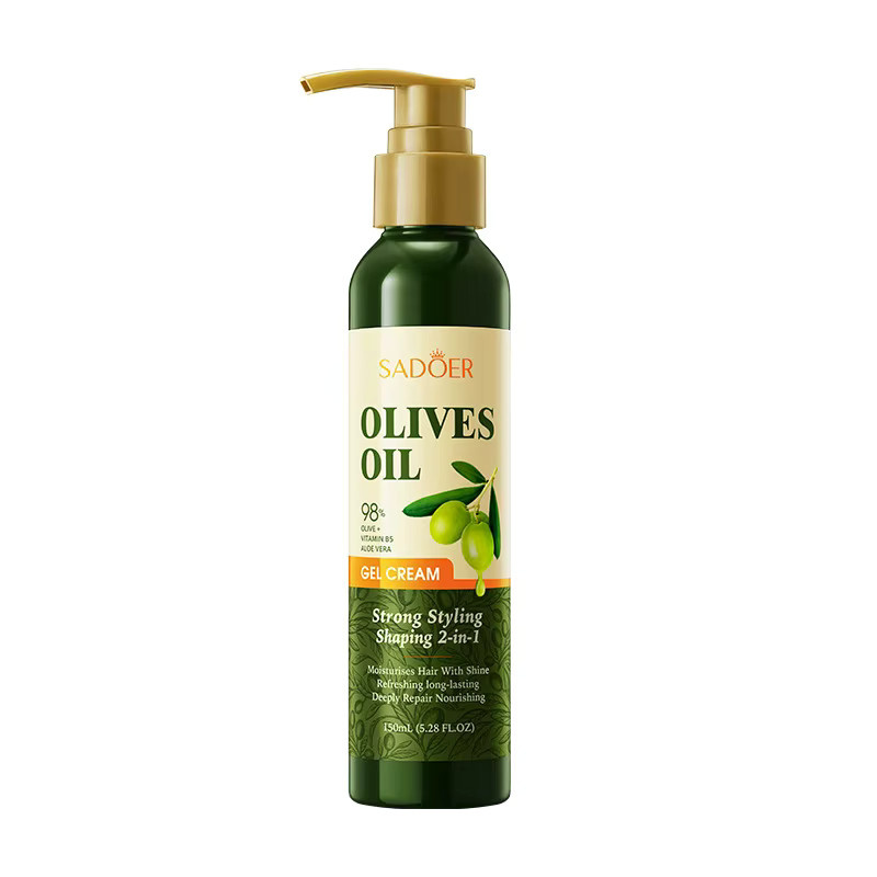 SADOER Haarstyling-Wachsgel mit Olivenöl, 150 ml, Unisex - Bild 2
