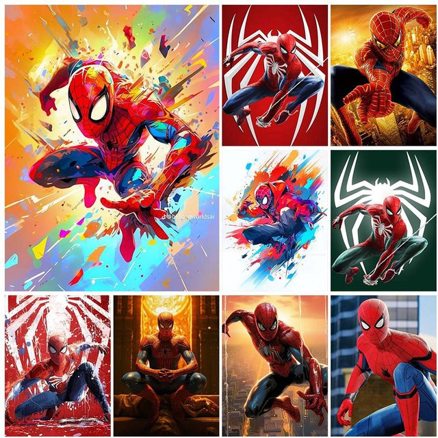 Kayou Marvel Superhelden Diamantmalerei-Set, 1-teiliges Set - Bild 1