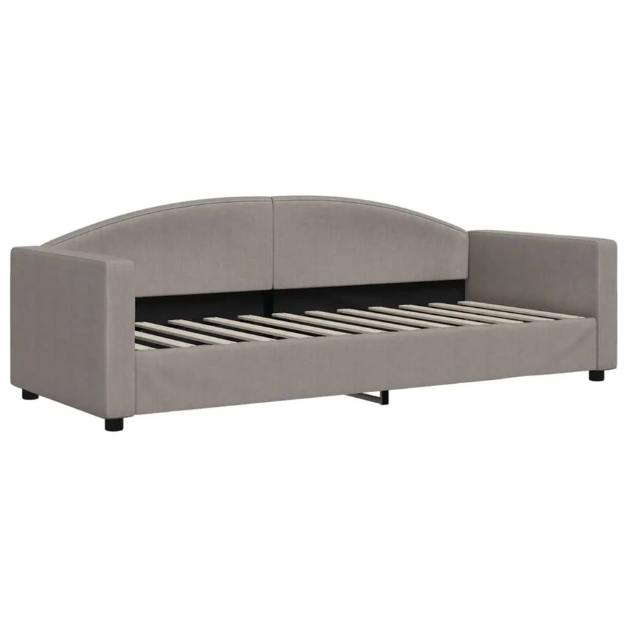 vidaXL Tagesbett in Taupe und Beige mit Stoffbezug, B/T/H: 200 x 80 x 75 cm - Bild 2