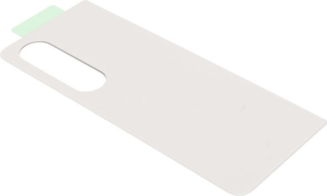 Samsung Rückglas Ersatzabdeckung für Galaxy Z Fold 4 SM-F936 5G in Beige mit vorinstalliertem Klebeband - Bild 1