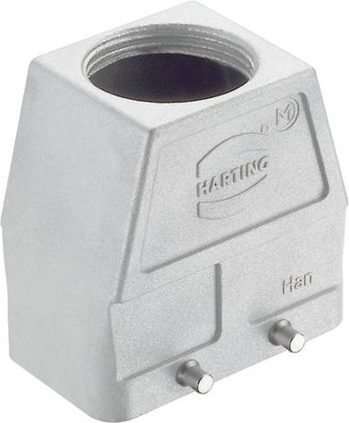 HARTING Tüllengehäuse 19 62 810 0428 in Silber aus Aluminium - Bild 1