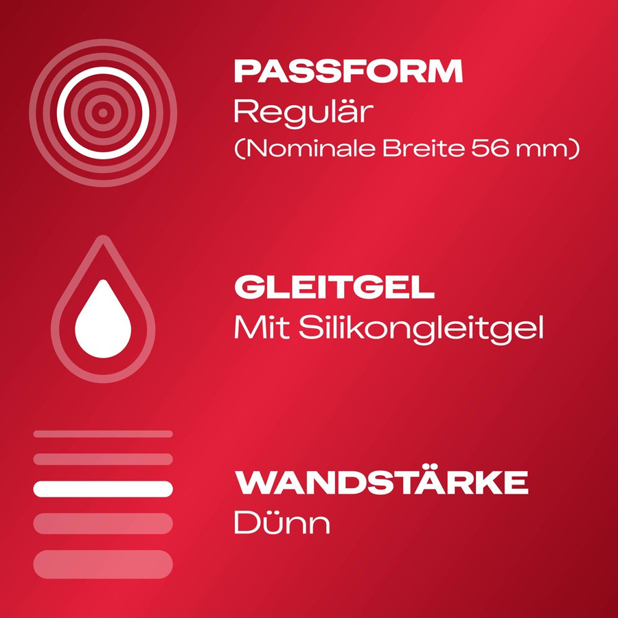 Durex Gefühlsecht Classic Kondome, transparent, Unisex - Bild 3