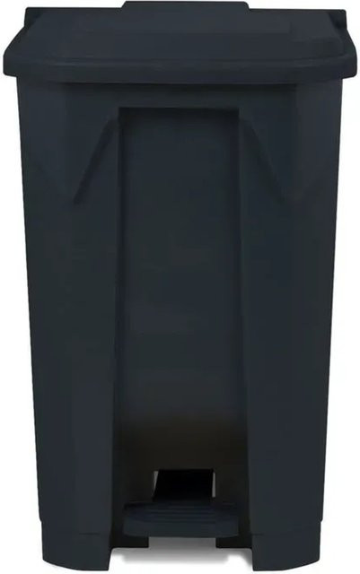 Karat Mülleimer Olaf Step-On Tretmülleimer aus Kunststoff, Grau, 100 Liter - Bild 1