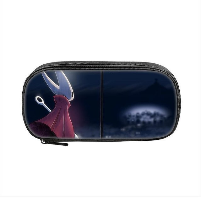Hollow Knight Federmäppchen von Fancy Style Studio in Schwarz aus Nylon mit großem Stauraum - Bild 1