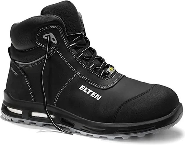 Elten Schnürstiefel REACTION XXT Mid ESD S3 aus Rindsleder, schwarz/grau, Größe 39 - Bild 2