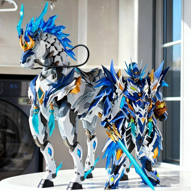 Motor Nuclear Legend Of Star General Zhao Yun, Actionfigur, Mecha Modellbausatz - Bild 1