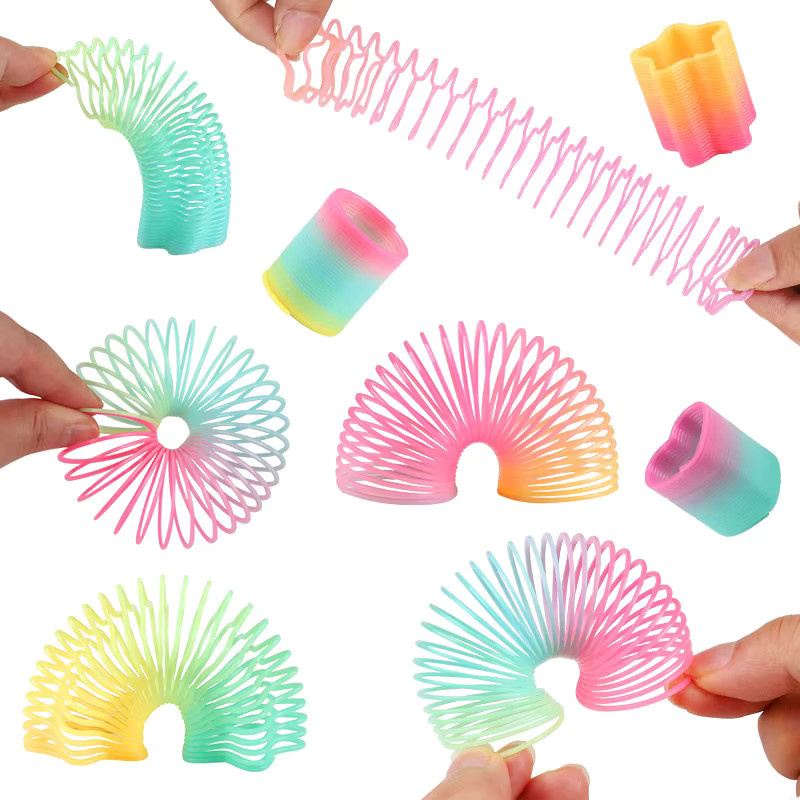 ZQNYCY Regenbogen-Magie-Frühlingsspielzeug für Kinder in Multicolour, 12 Stück - Bild 2