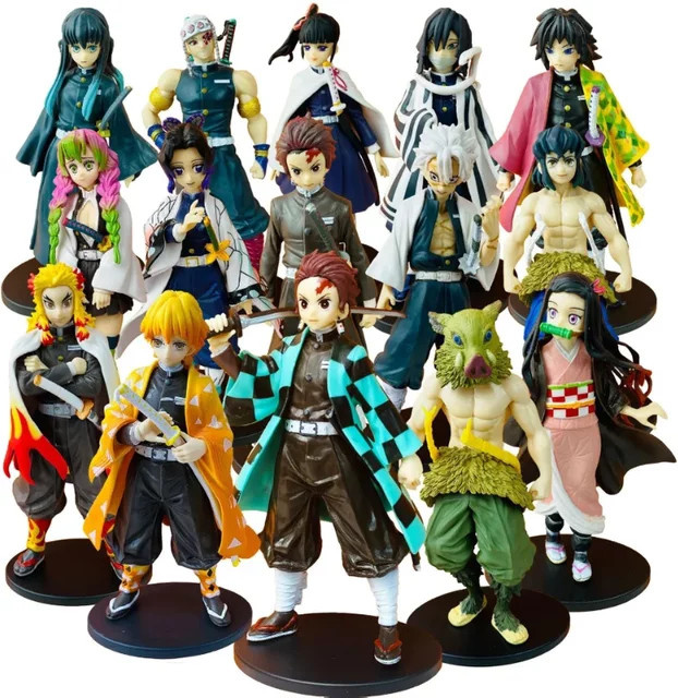 Bandai Demon Slayer Kimetsu No Yaiba Actionfiguren, Einzelfigur, Kunststoff - Bild 1