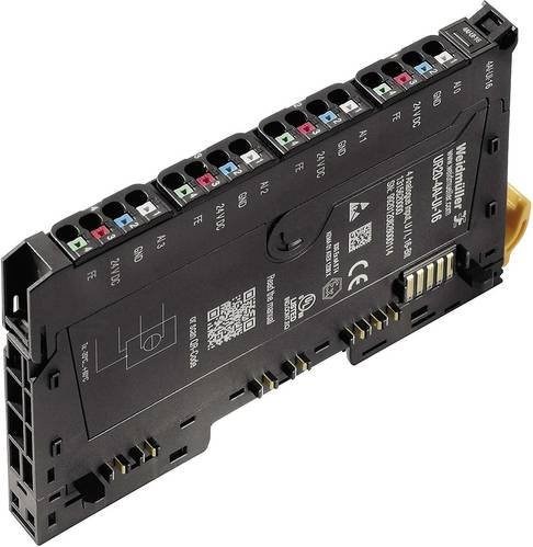 Weidmüller UR20-4AI-UI-16 1315620000 SPS-Erweiterungsmodul in Schwarz, 24 V/DC - Bild 1