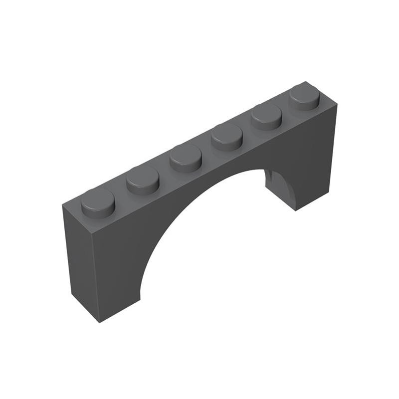 SixBricks Bogen 1x6x2 Bausteine, 10-teiliges Set, ab 6 Jahren - Bild 1