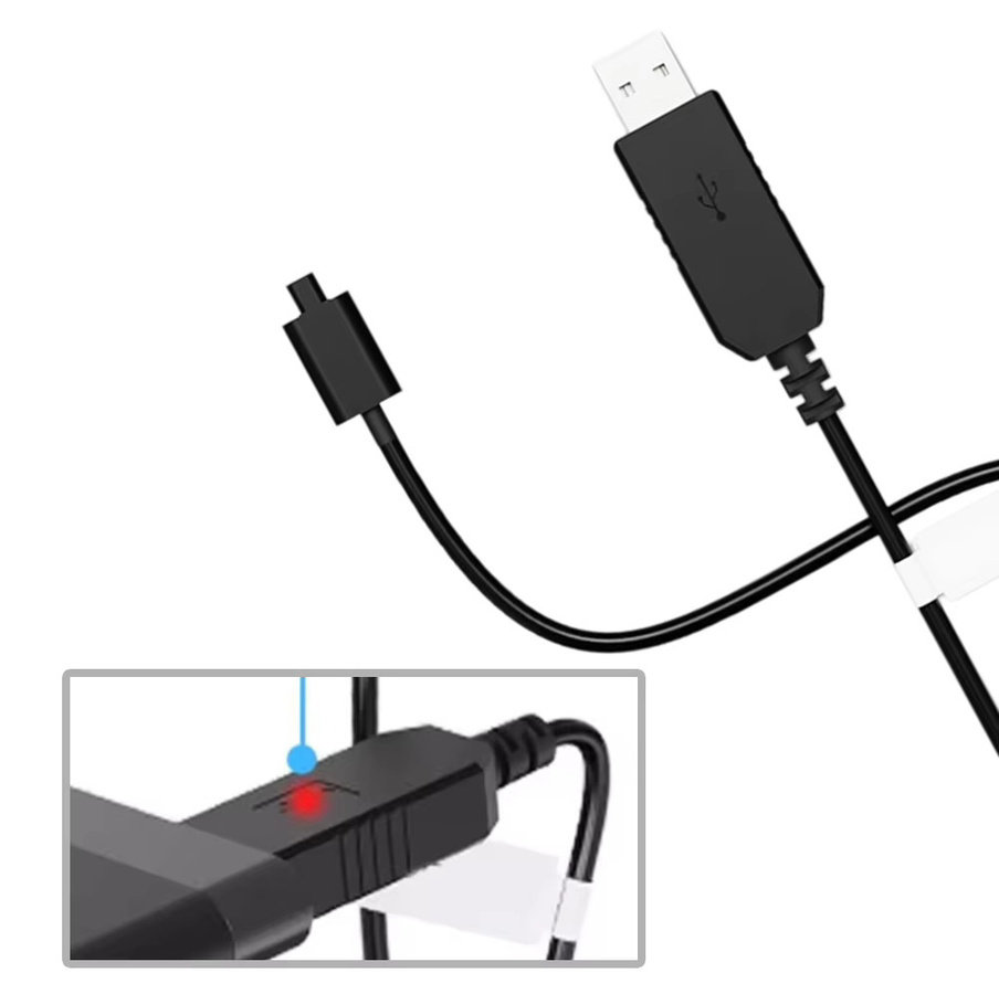 Shimano Di2 11-Speed USB-C Ladekabel für 8070 Akku-Ladegerät in Schwarz - Bild 2