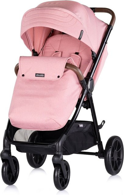 Chipolino Kombikinderwagen Ultera 3 in 1 mit Babyschale, Sportsitz und Babywanne, klappbar, Rosa - Bild 1