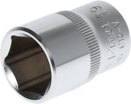 Gedore RED Steckschlüsseleinsatz 1/2 Zoll in Silber aus Chrom-Vanadium mit 12,5 mm - Bild 1