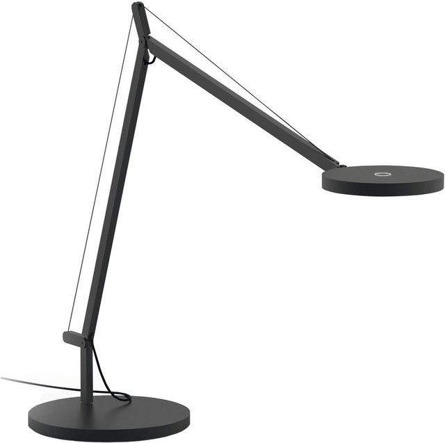 Artemide Demetra Schreibtischleuchte aus Aluminium in Schwarz mit LED, dimmbar und höhenverstellbar - Bild 1